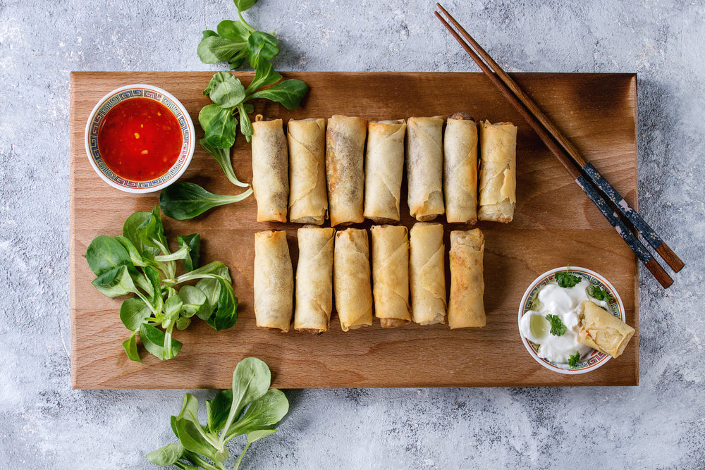 SPRING PAPADUM ROLLS