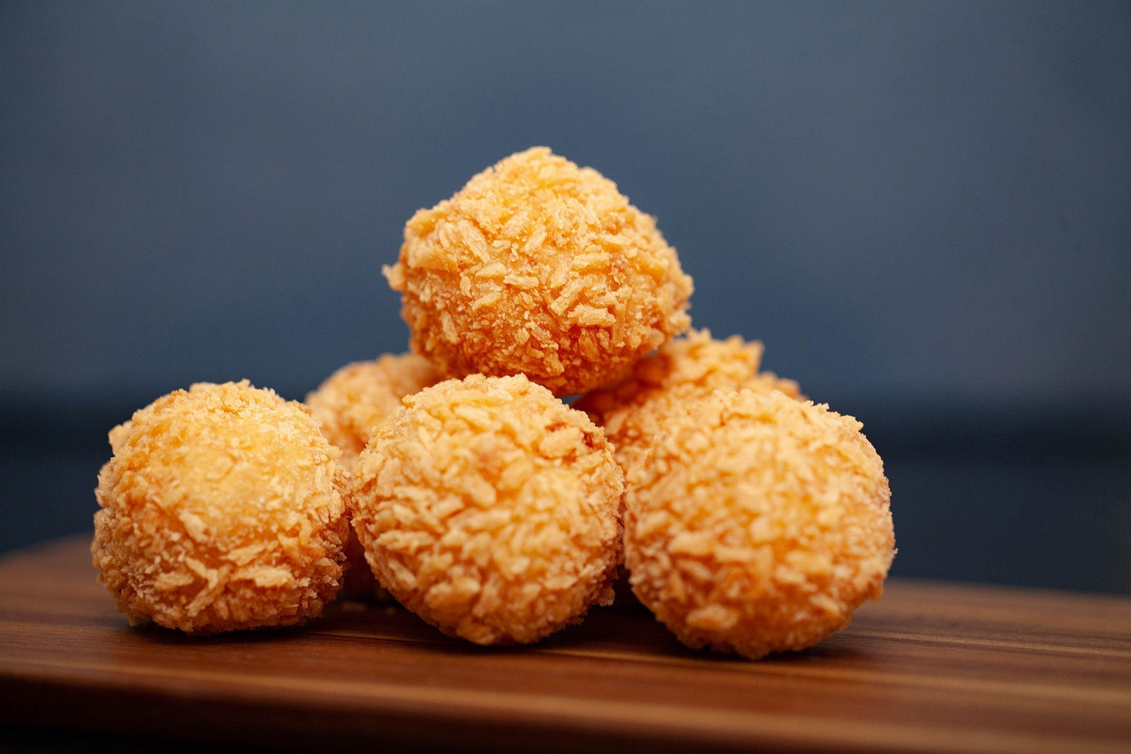Crispy rice cheese balls recipe
