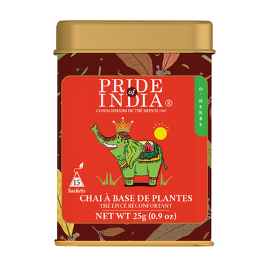 Herbal Chai - Comforting Spiced Tea Bags - Pride Of India