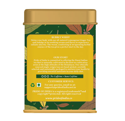Lemongrass Ginger - Zesty Fresh Tea Bags - Pride Of India