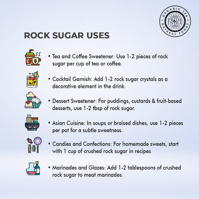 Natural Crystal Rock Sugar Whole - Pride Of India