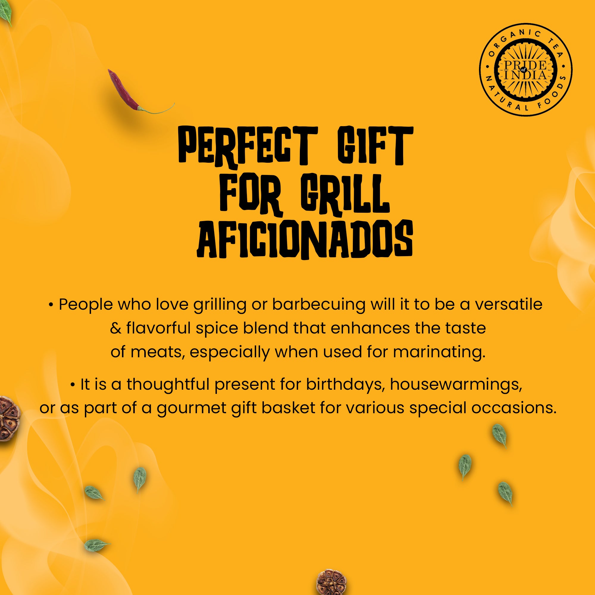 Turmeric Tandoori Rub Seasoning - Pride Of India