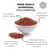 Red Royal Quinoa - Protein Rich Whole Grain Jar - Pride Of India