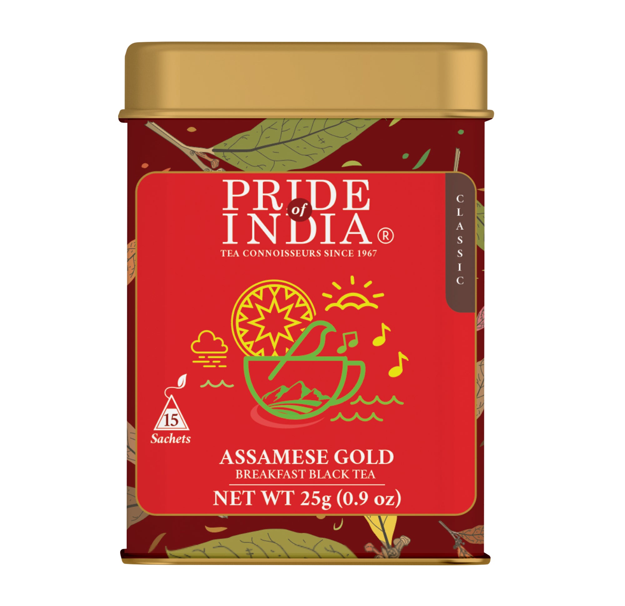 Assamese Gold - Breakfast Black Tea Bags - Pride Of India