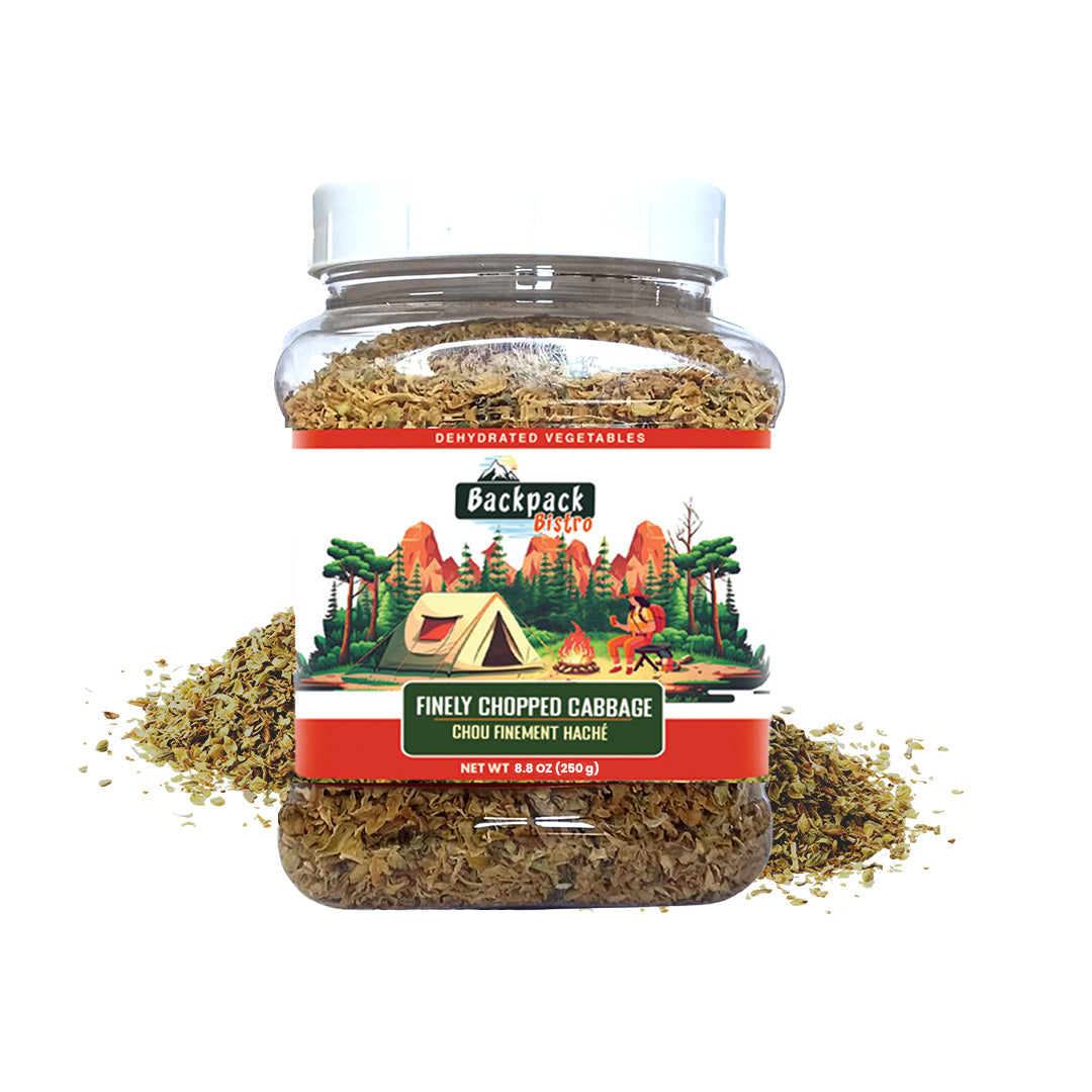 Backpack Bistro Dehydrated Finely Chopped Cabbage 8.8 oz (250 g) - Pride Of India