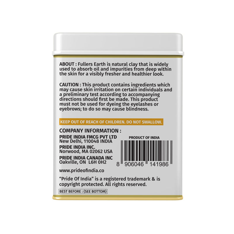 Face Glow Fuller's Earth Deep Cleansing Clay Powder w/ Turmeric