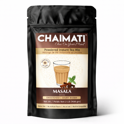 CHAIMATI Sweetened Instant Masala Chai Latte Premix - 2 lb