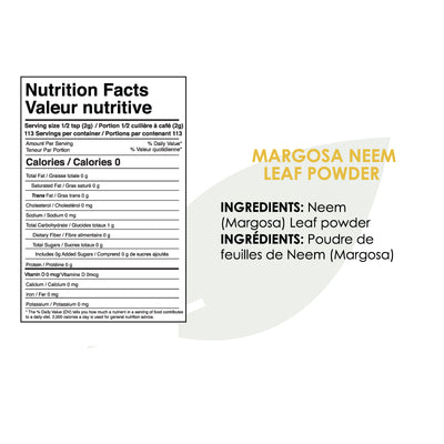 Natural Neem/Margosa Herb Powder, (8 Oz 227 gm) - Pride Of India