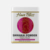 Hair Bliss- Natural Shikakai Acacia Herbal Hair & Skin Conditioning Powder- 12 Individual Sachets (10 gm each)- Reusable Brush & Tray Included - Pride Of India