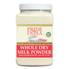 Whole Dry Milk Powder - Protein & Calcium Rich - 1 lbs (16oz) Jar - Pride Of India