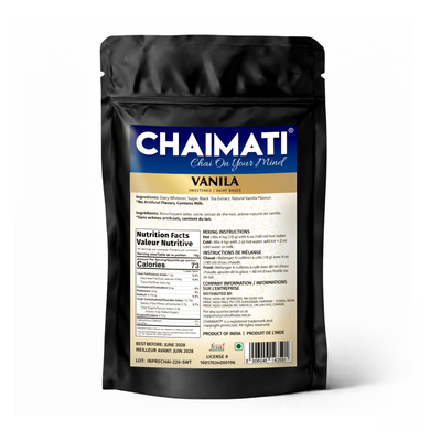 CHAIMATI Sweetened Instant Vanilla Chai Latte Premix - 2 lb