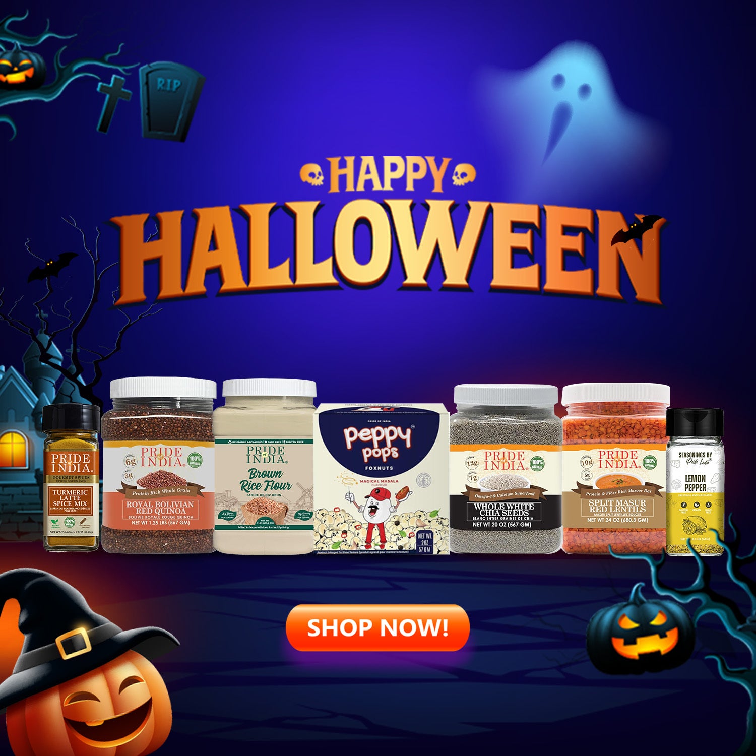 HALLOWEEN SPECIAL 2025 - BOX OF THE MONTH - Pride Of India