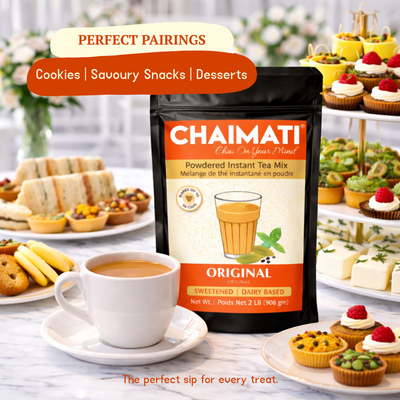 CHAIMATI Sweetened Instant Original Chai Latte Premix - 2 lb