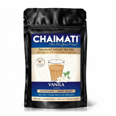 CHAIMATI Sweetened Instant Vanilla Chai Latte Premix - 2 lb