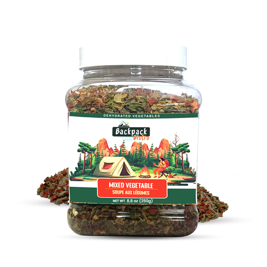 Backpack Bistro Dehydrated Mixed Vegetables 7.05 oz (200 g) - Pride Of India