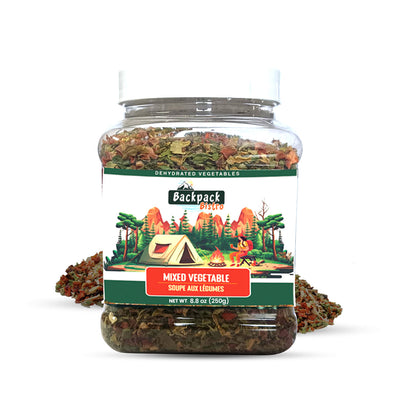 Backpack Bistro Dehydrated Mixed Vegetables 7.05 oz (200 g) - Pride Of India