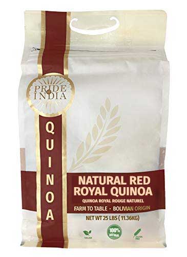 Red Royal Quinoa - Protein Rich Whole Grain Jar - Pride Of India