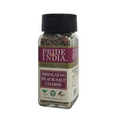 Himalayan Black Crystal Salt (Kala Namak) - Coarse Grind - Pride Of India