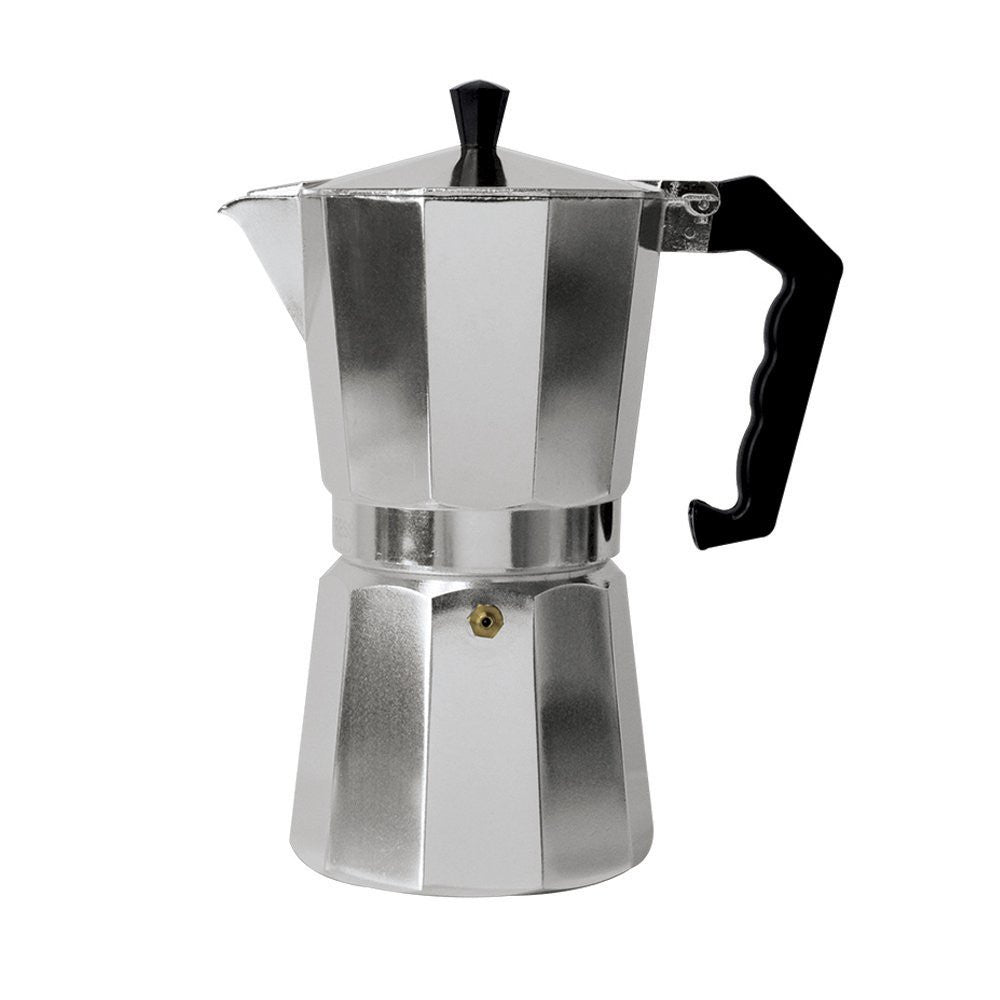 Classic Aluminum Stovetop Espresso Mocha Coffee Makers - Pride Of India