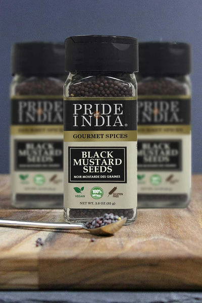 Gourmet Black Mustard Seed Whole - Pride Of India
