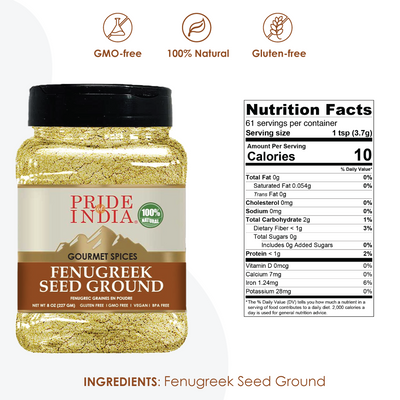 Gourmet Fenugreek Seed Ground - Pride Of India