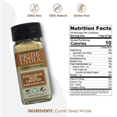 Gourmet Fenugreek Seed Ground - Pride Of India