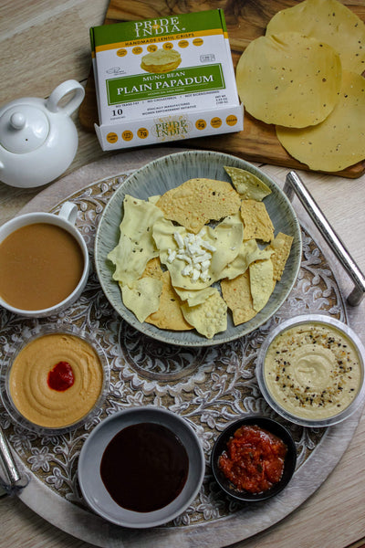 Plain Mung Bean Sada Papadum Lentil Crisp - Pride Of India