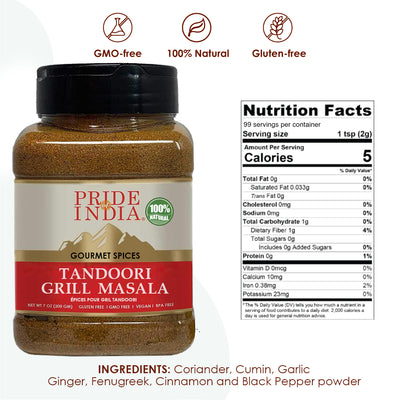 Gourmet Tandoori Grill Masala - Pride Of India