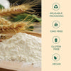 White Rice Flour - 2.2 Pound / 1 KG Jar by Green Heights - Pride Of India