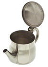 Stainless Steel Gooseneck Tea & Coffee Pot w/ Vented Hinged Lid - Pride Of India