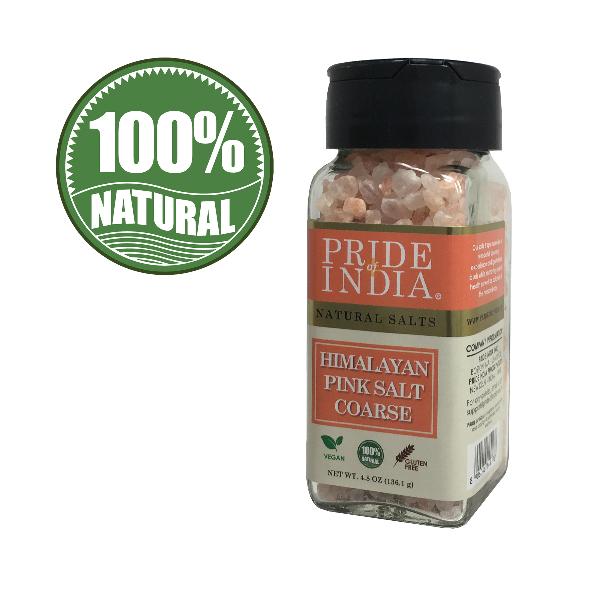 Himalayan Pink Rock Salt - Coarse Grind - Pride Of India