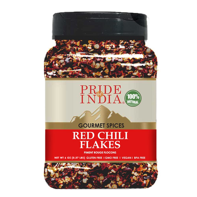 Gourmet Red Chili Flakes Hot - Pride Of India